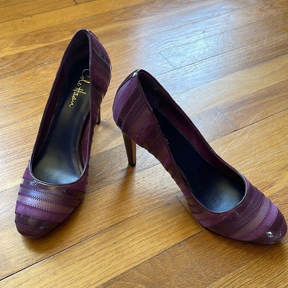 Chic Purple Heels